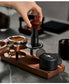 Cute Bear Espresso Tamper Set with Walnut Stand - Gift for Coffee Lovers Under $29