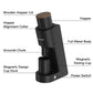 Geimori GU38 Single Dose Coffee Grinder, Electric Burr Coffee Grinder with 38mm Conical Burrs, Stepless Adjustment, Zero Retention